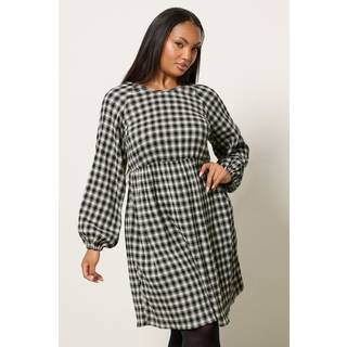 Yours Curve Yours Curve Tekstureret Smock Ternet Kjole - EU 42 (UK 14)