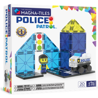 Magna-Tiles Politipatrulje 20 dele