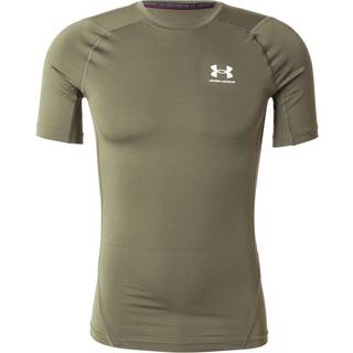 HeatGear® Men's Short Sleeve Marine OD Green / White XL