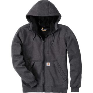 CARHARTT Hættetrøje Fighter Sweatshirt Wind Carbon Heather - XS