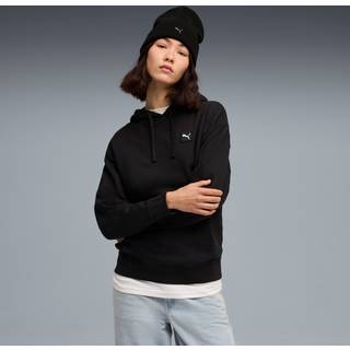 Women&#39;s Puma Essentials Elevated Comfort Hoodie, Black, Size M, Clothing - Black - M