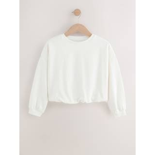 Next Boxy sweatshirt med boblekant (3-16år)