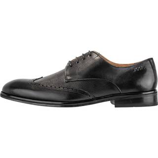JOOP! Herren Derby schwarz Glattleder