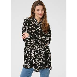 Kaffe Kathora Amber Shirt Bluser 10510035 Black/Chalk/Red Petit Fleur (36)