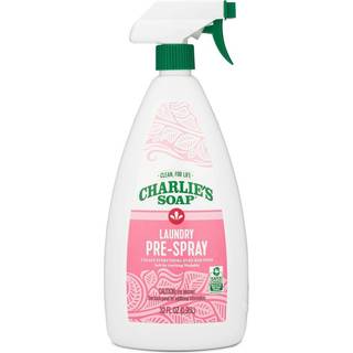 Charlies Sbevask Pre-spray pletfjerner (32 fl oz) Naturlig vasketjsforbehandling og pletfjerner (pakke med 1)