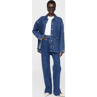 Anine Bing Luca Jakker A-01-10856-Whd36 Indigo Blue Denim (XSMALL)