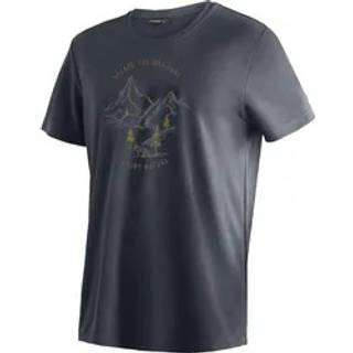 Maier Sports Dieter Print Funktionsshirt Herrer størrelse 6XL farve blå
