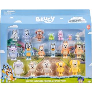 Bluey nabovenner figur 18 stk. (På lager i butik)