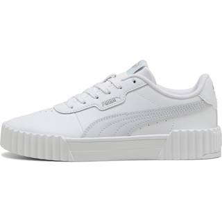 PUMA Carina 3.0 Sneakers Women, Shoes, White/Silver Mist, 37 - Silver Mist - 37