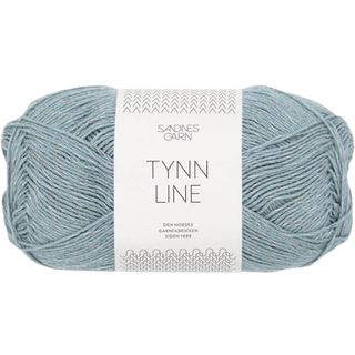 Tynd Line garn fra Sandnes Garn - Isblå