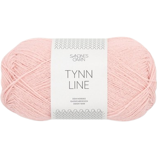 Tynd Line garn fra Sandnes Garn - Lys ferskenblomst