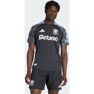 Aston Villa FC 25/26 autentisk udebanetrøje - Black / Glow Blue - L