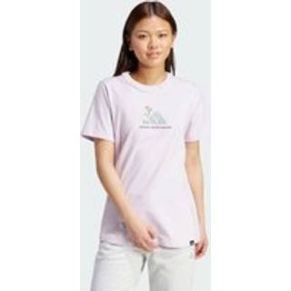 Codes Doodle Surf Graphic T-Shirt - Ice Lavender - XS