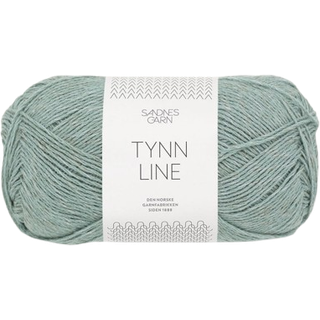 Tynd Line garn fra Sandnes Garn - Støvet aqua