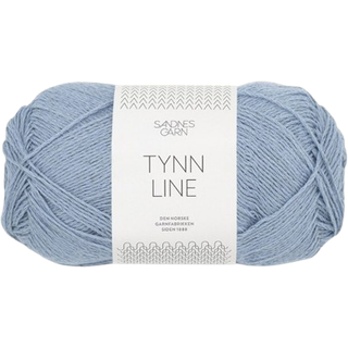 Tynd Line garn fra Sandnes Garn - Blå hortensia