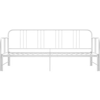 Sengestel Til Udtrækssofa 90X200 Cm Metal - Hvid