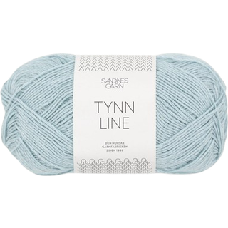 Tynd Line garn fra Sandnes Garn - Lys blå