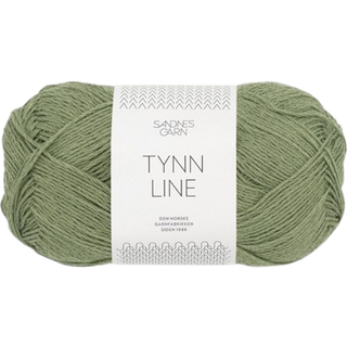 Tynd Line garn fra Sandnes Garn - Olivengrøn