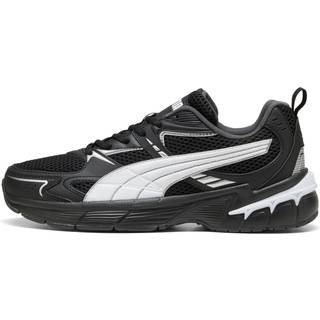 PUMA Milenio Tech 2000 Sneakers Unisex, Shoes, Black/White/Silver, 44.5 - Silver - 44.5