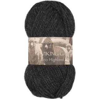 Viking Eco Highland Wool 217 Koks Indhold: 100% Uld Vægt/længde: 50 gram = ca. 110 meter Anbefalede pinde: 4-4.5 mm Strikkefasthed: 10 cm = 20 m Vask: Finvask Max 30 ºC / Tørres fladt.