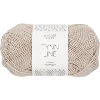 Tynd Line garn fra Sandnes Garn - Lys beige