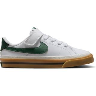 Nike Nike White Fir Green Junior Court Legacy Trainers
