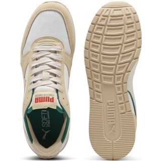 PUMA St Miler Retro Run Sneakers Unisex, Shoes, Warm White/Canvas/Wild Green, 38 - Wild Green - 38