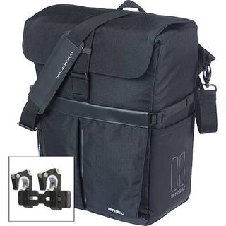 Basil Move Cykeltaske MIK Hooks 15L - Sort