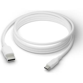 dbramante1928 Opladningskabel af Genbrugsplast - USB-A til USB-C - 36W - 2.5M - Hvid