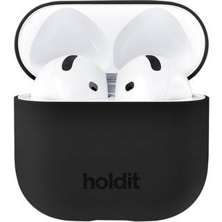 Holdit Nygård Silikone Cover Til AirPods 4 - Sort