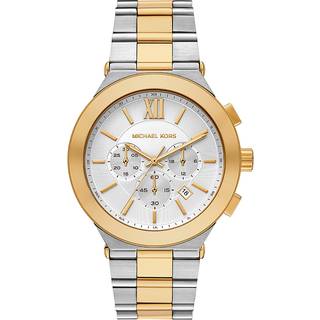 MK Oversized Billie Two-Tone Watch - Silver - Michael Kors - ONE SIZE