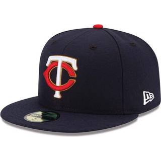 Ny æra MLB 59Fifty Team Color Authentic Collection monteret på Field Game Cap Hat (7 3/4 Minnesota Twins Alternativ)