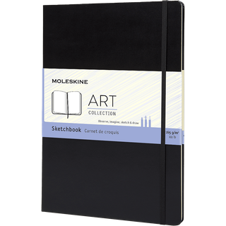 Moleskine Art Skitsebog A4 med 96 sider sort