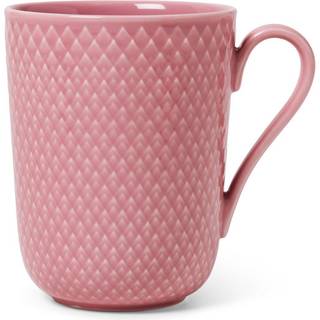 Rhombe Color krus med hank 33 cl, rosa