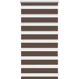 Rullegardin I Zebradesign - Brun / 40 x 100 cm