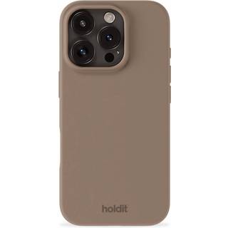 Holdit iPhone 16 Pro Max Soft Touch Silikone Cover - Mocha Brown
