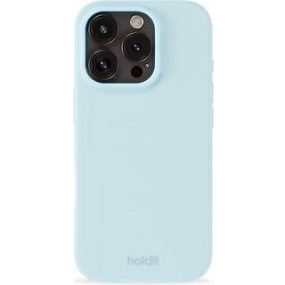 Holdit Silicone iPhone 16 Pro Max etui (mineral blå)