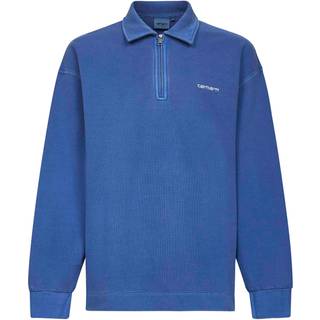 Carhartt WIP PiqueScript Sweatshirt Wolfsbane / White - M