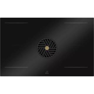 Modern - 80 cm induktionskogeplade med emhætte