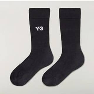 Y-3 klassiske mellemlange sokker - Black - 37-39