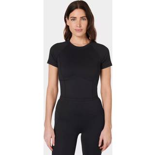 Sweaty Betty Sweaty Betty Black All Day Cropped T-Shirt