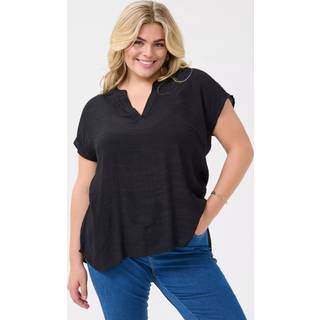 Kaffe Curve Kcalia Blouse Bluser 10583462 Black Deep (50)