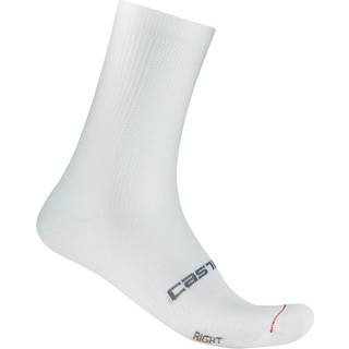 Castelli Espresso 18 cykelstrømper hvid - Strømpe str. 35-38