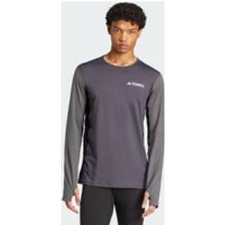 Multisyntetisk basislag langærmede - Carbon / Grey Six