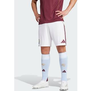 Aston Villa FC 25/26 hjemmebaneshorts - White / Maroon - XS