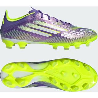 F50 Pro Multi-Ground støvler - Purple Rush / Cloud White / Lucid Lemon - 40 2/3