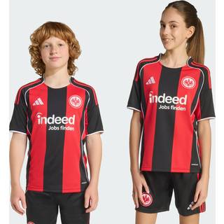 Eintracht Frankfurt 25/26 Home Jersey - Black / Sge Red - 152