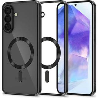 Samsung Galaxy A56 Tech-Protect MagFlex Cover - MagSafe-kompatibelt - klar / sort