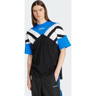 Archive Cutline T-shirt - Black / Blue - M