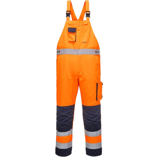 Dijon hi-vis overall - Orange/Marine (Størrelse: XL)